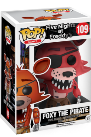Funko Pop! Games - Friday Nights At Freddys - Foxy The Pirate - Image 1
